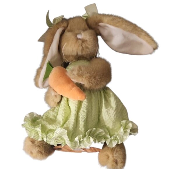 [Bearington Collection] 14" MINNY CARROTS Bunny Rabbit w/ stand - Picture 12 of 12